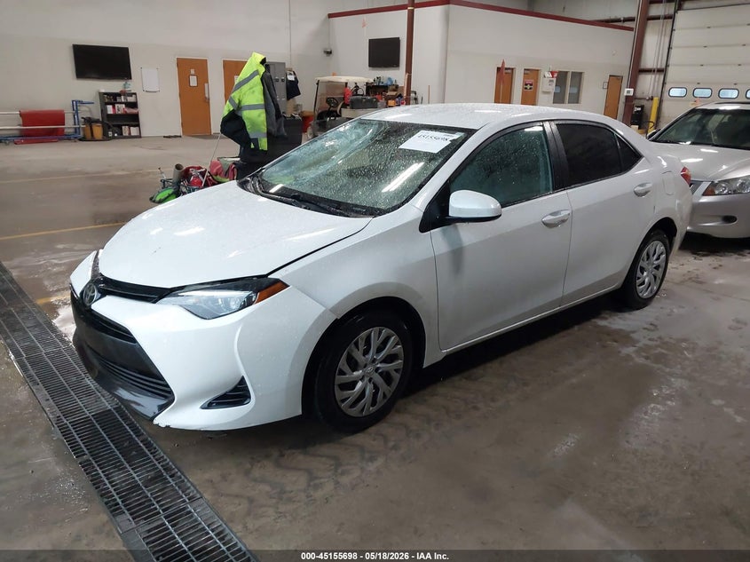 2018 Toyota Corolla VIN 5YFBURHE9JP836978 IAAI salvage auction — FRONT END, Clear (Michigan), sold $4,900 on 2026-07-13 (photo 2)