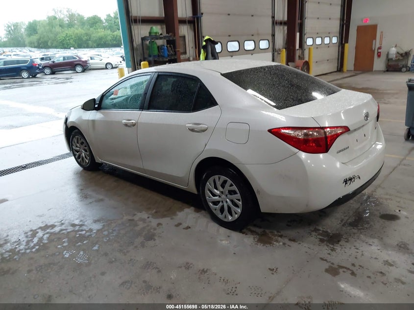 2018 Toyota Corolla VIN 5YFBURHE9JP836978 IAAI salvage auction — FRONT END, Clear (Michigan), sold $4,900 on 2026-07-13 (photo 3)