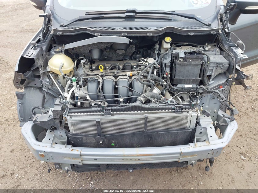 2018 Ford Ecosport VIN MAJ6P1UL1JC228000 IAAI salvage auction — FRONT END, Salvage (Pennsylvania), sold $1,150 on 2026-07-07 (photo 6)