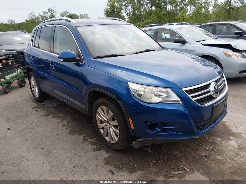 2009 Volkswagen Tiguan VIN WVGAV75N39W003662 IAAI salvage auction — HAIL, Salvage (Ohio), sold $675 on 2026-07-28 (photo 1)