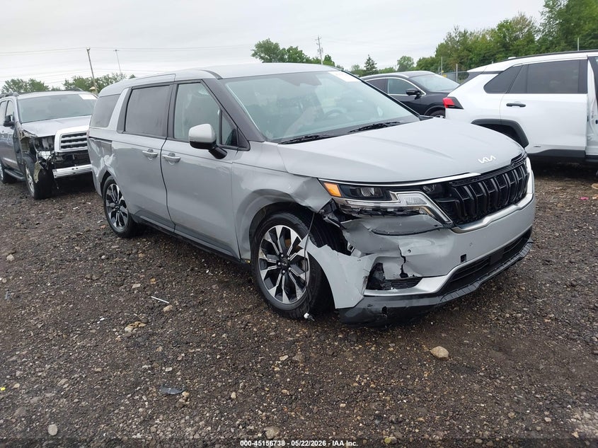 2024 Kia Carnival VIN KNDNC5H36R6432787 IAAI salvage auction — RIGHT FRONT, Salvage (Ohio), sold $9,350 on 2026-07-15 (photo 1)