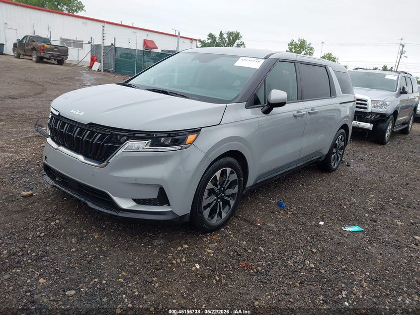 2024 Kia Carnival VIN KNDNC5H36R6432787 IAAI salvage auction — RIGHT FRONT, Salvage (Ohio), sold $9,350 on 2026-07-15 (photo 2)