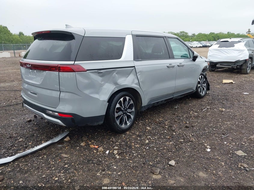 2024 Kia Carnival VIN KNDNC5H36R6432787 IAAI salvage auction — RIGHT FRONT, Salvage (Ohio), sold $9,350 on 2026-07-15 (photo 4)