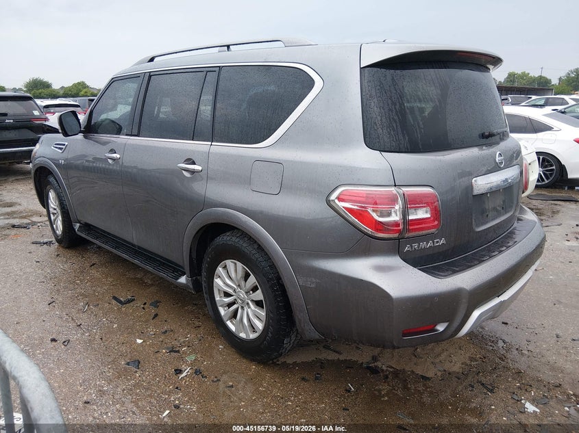 2018 Nissan Armada VIN JN8AY2ND3J9053247 IAAI salvage auction — FRONT END, Original (Texas), sold $1,050 on 2026-07-29 (photo 3)