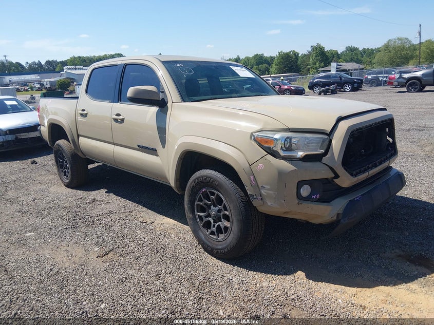 2017 Toyota Tacoma VIN 5TFAZ5CN4HX045041 IAAI salvage auction — FRONT END, Clear (South Carolina), sold $6,600 on 2026-07-28 (photo 1)