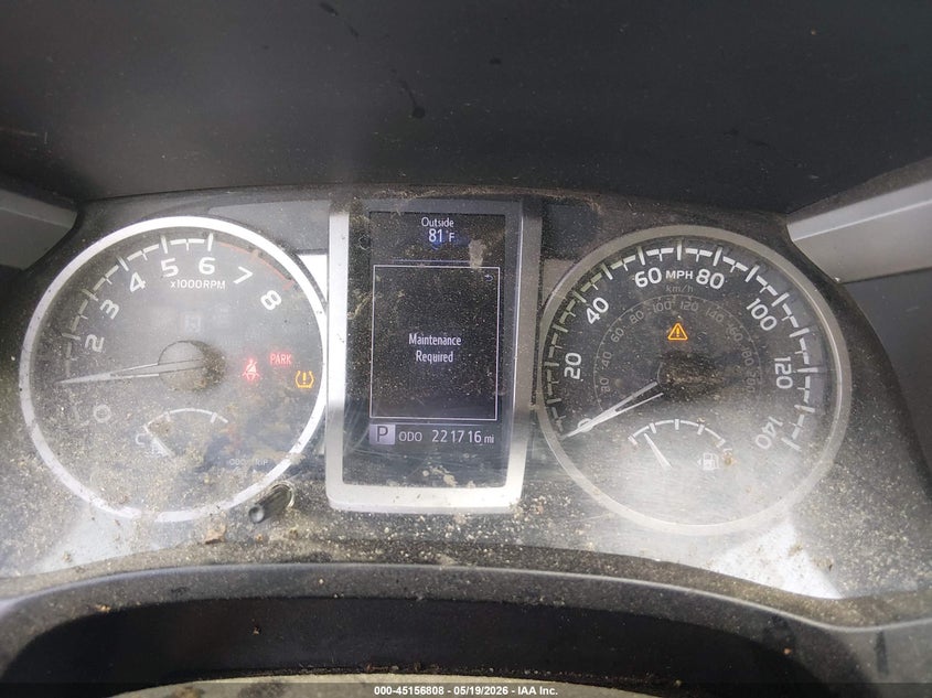 2017 Toyota Tacoma VIN 5TFAZ5CN4HX045041 IAAI salvage auction — FRONT END, Clear (South Carolina), sold $6,600 on 2026-07-28 (photo 7)