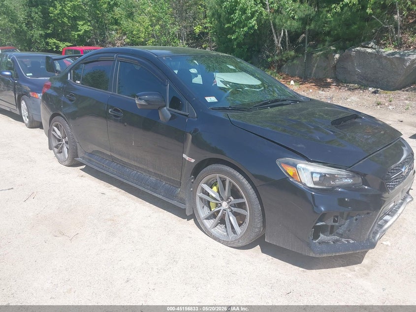 2018 Subaru Wrx sti VIN JF1VA2N64J9811279 IAAI salvage auction — ENGINE BURN, Salvage (Massachusetts), sold $1,050 on 2026-07-28 (photo 1)