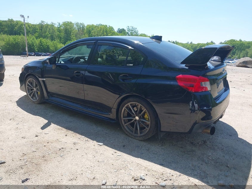 2018 Subaru Wrx sti VIN JF1VA2N64J9811279 IAAI salvage auction — ENGINE BURN, Salvage (Massachusetts), sold $1,050 on 2026-07-28 (photo 3)