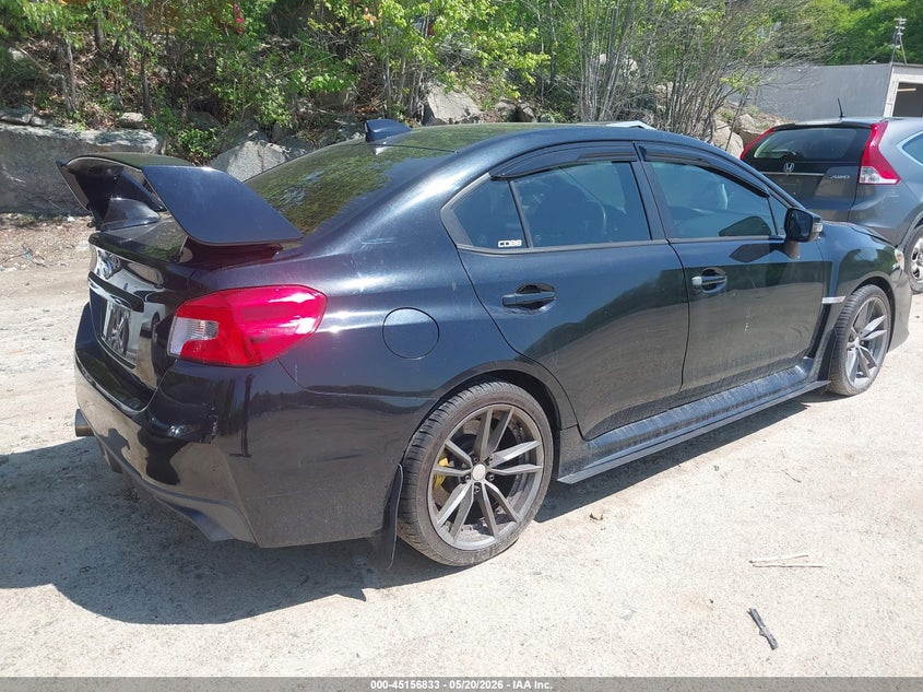 2018 Subaru Wrx sti VIN JF1VA2N64J9811279 IAAI salvage auction — ENGINE BURN, Salvage (Massachusetts), sold $1,050 on 2026-07-28 (photo 4)
