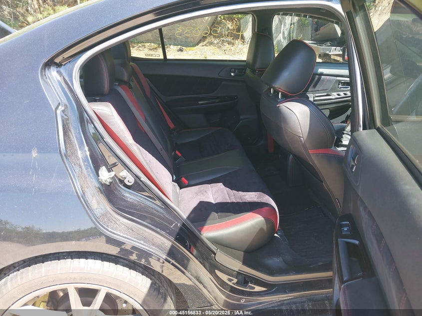 2018 Subaru Wrx sti VIN JF1VA2N64J9811279 IAAI salvage auction — ENGINE BURN, Salvage (Massachusetts), sold $1,050 on 2026-07-28 (photo 8)