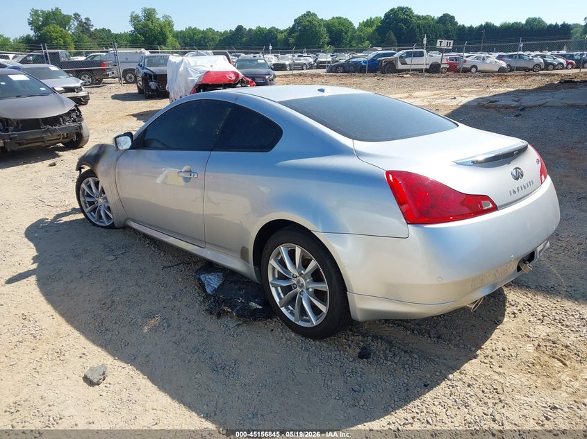 2012 Infiniti G VIN JN1CV6EL7CM472202 IAAI salvage auction — ENGINE BURN, Salvage (North Carolina), sold $250 on 2026-07-13 (photo 3)