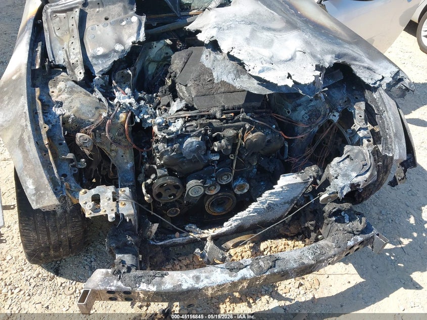 2012 Infiniti G VIN JN1CV6EL7CM472202 IAAI salvage auction — ENGINE BURN, Salvage (North Carolina), sold $250 on 2026-07-13 (photo 6)