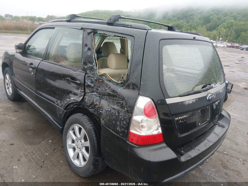 2006 Subaru Forester VIN JF1SG65636H749735 IAAI salvage auction — LEFT SIDE, Salvage (West Virginia), sold $125 on 2026-07-30 (photo 3)
