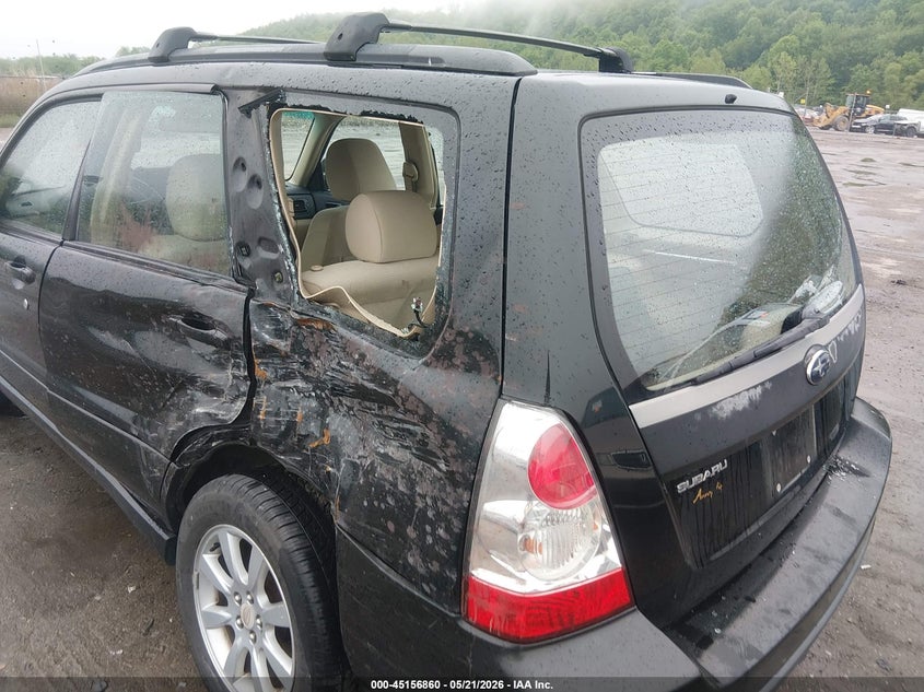 2006 Subaru Forester VIN JF1SG65636H749735 IAAI salvage auction — LEFT SIDE, Salvage (West Virginia), sold $125 on 2026-07-30 (photo 6)