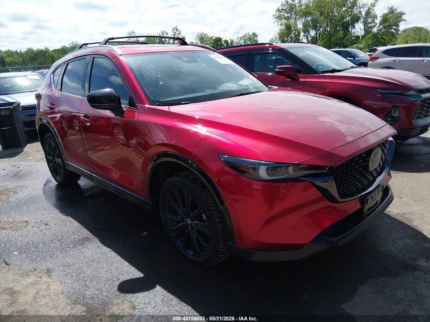 2022 Mazda Cx-5 VIN JM3KFBAY5N0633096 IAAI salvage auction — HAIL, Salvage (Ohio), sold $9,850 on 2026-07-28 (photo 1)