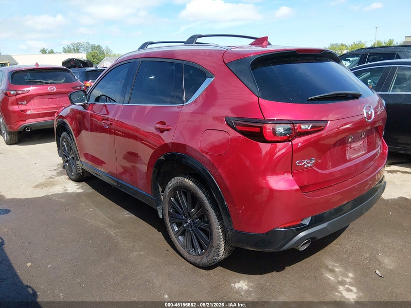 2022 Mazda Cx-5 VIN JM3KFBAY5N0633096 IAAI salvage auction — HAIL, Salvage (Ohio), sold $9,850 on 2026-07-28 (photo 3)