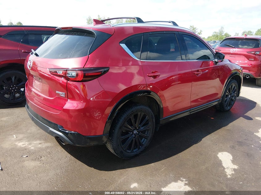 2022 Mazda Cx-5 VIN JM3KFBAY5N0633096 IAAI salvage auction — HAIL, Salvage (Ohio), sold $9,850 on 2026-07-28 (photo 4)