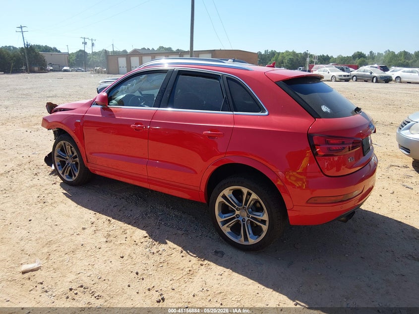 2018 Audi Q3 VIN WA1JCCFS5JR018555 IAAI salvage auction — LEFT FRONT, Salvage (North Carolina), sold $2,050 on 2026-07-27 (photo 3)