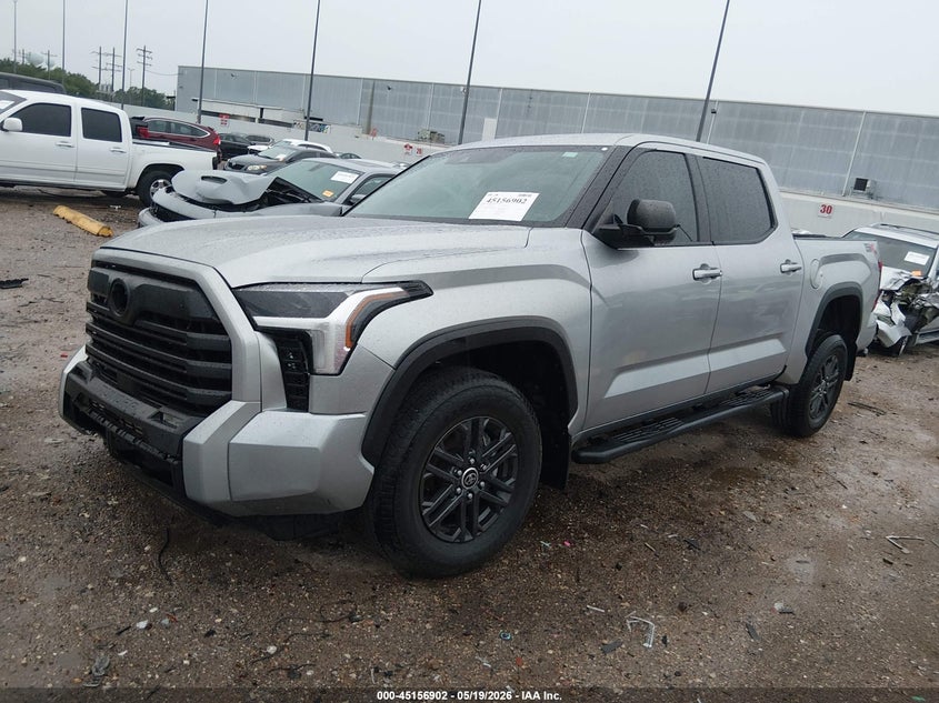 2024 Toyota Tundra VIN 5TFLA5AB1RX034623 IAAI salvage auction — RIGHT FRONT, Original (Texas), sold $12,900 on 2026-08-23 (photo 2)