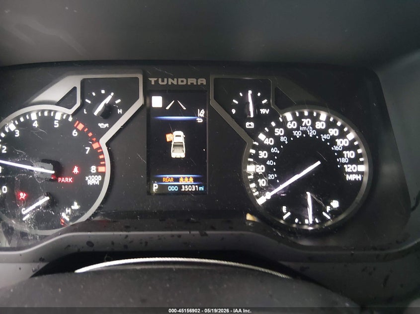 2024 Toyota Tundra VIN 5TFLA5AB1RX034623 IAAI salvage auction — RIGHT FRONT, Original (Texas), sold $12,900 on 2026-08-23 (photo 7)