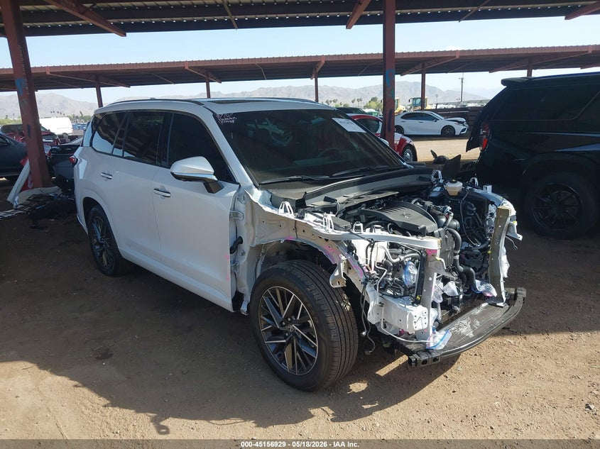 2026 Lexus Tx VIN 5TDAAAA61TS020494 IAAI salvage auction — FRONT END, Salvage (Arizona), sold $33,575 on 2026-07-27 (photo 1)