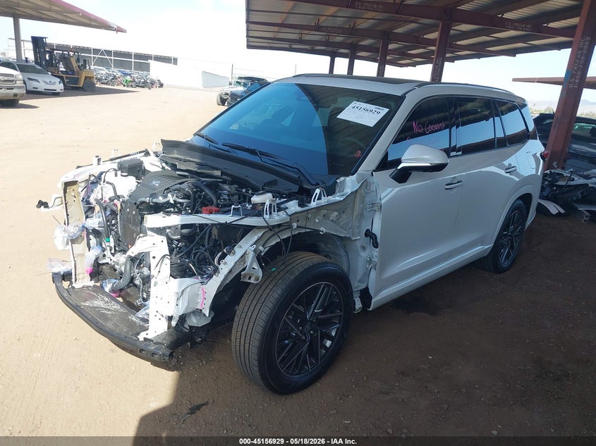 2026 Lexus Tx VIN 5TDAAAA61TS020494 IAAI salvage auction — FRONT END, Salvage (Arizona), sold $33,575 on 2026-07-27 (photo 2)