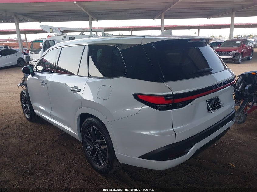 2026 Lexus Tx VIN 5TDAAAA61TS020494 IAAI salvage auction — FRONT END, Salvage (Arizona), sold $33,575 on 2026-07-27 (photo 3)