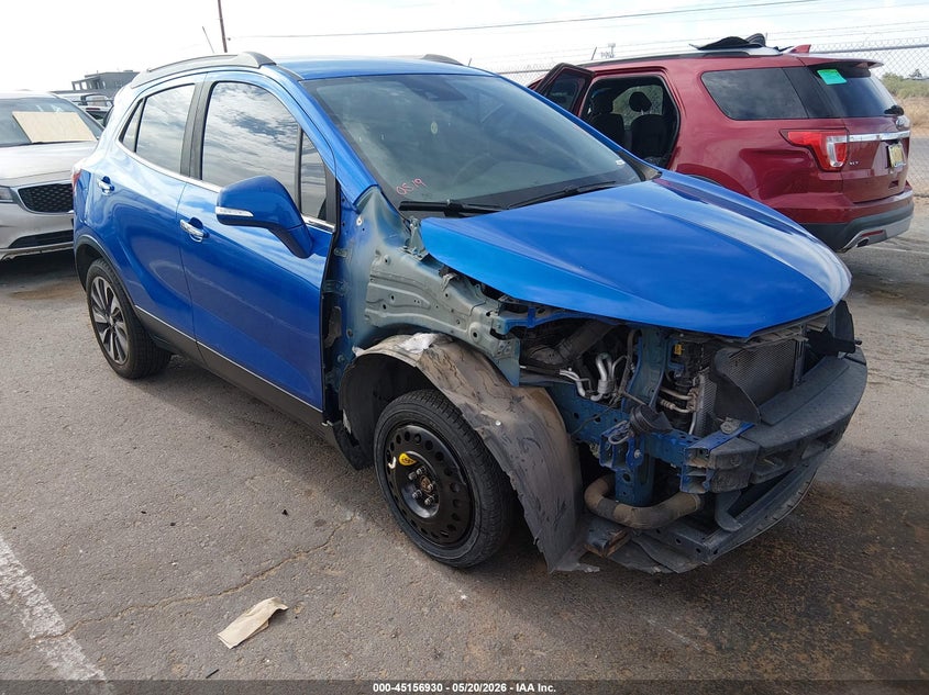 2017 Buick Encore VIN KL4CJHSB2HB100036 IAAI salvage auction — RIGHT FRONT, Salvage (New Mexico), sold $2,100 on 2026-07-08 (photo 1)