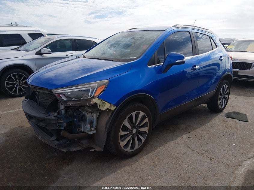 2017 Buick Encore VIN KL4CJHSB2HB100036 IAAI salvage auction — RIGHT FRONT, Salvage (New Mexico), sold $2,100 on 2026-07-08 (photo 2)