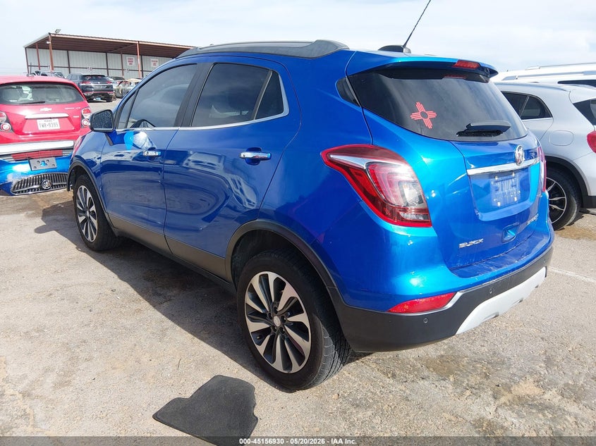2017 Buick Encore VIN KL4CJHSB2HB100036 IAAI salvage auction — RIGHT FRONT, Salvage (New Mexico), sold $2,100 on 2026-07-08 (photo 3)