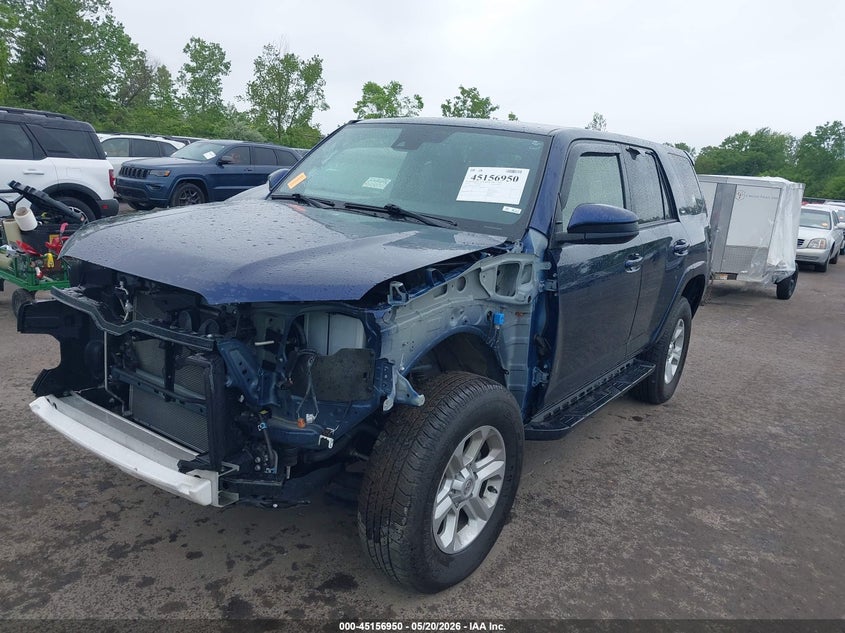 2023 Toyota 4runner VIN JTEMU5JR7P6149010 IAAI salvage auction — HAIL, Salvage (Ohio), sold $15,850 on 2026-07-21 (photo 2)