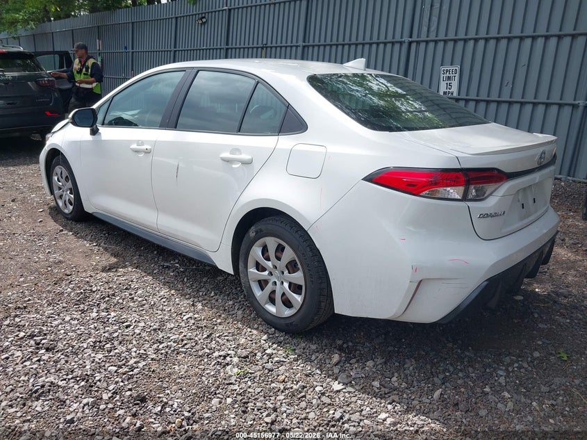 2025 Toyota Corolla VIN 5YFS4MCE7SP247004 IAAI salvage auction — FRONT & REAR, Salvage (New Jersey), sold $8,500 on 2026-07-29 (photo 3)