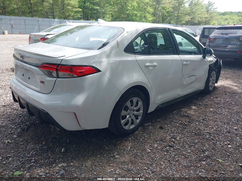 2025 Toyota Corolla VIN 5YFS4MCE7SP247004 IAAI salvage auction — FRONT & REAR, Salvage (New Jersey), sold $8,500 on 2026-07-29 (photo 4)