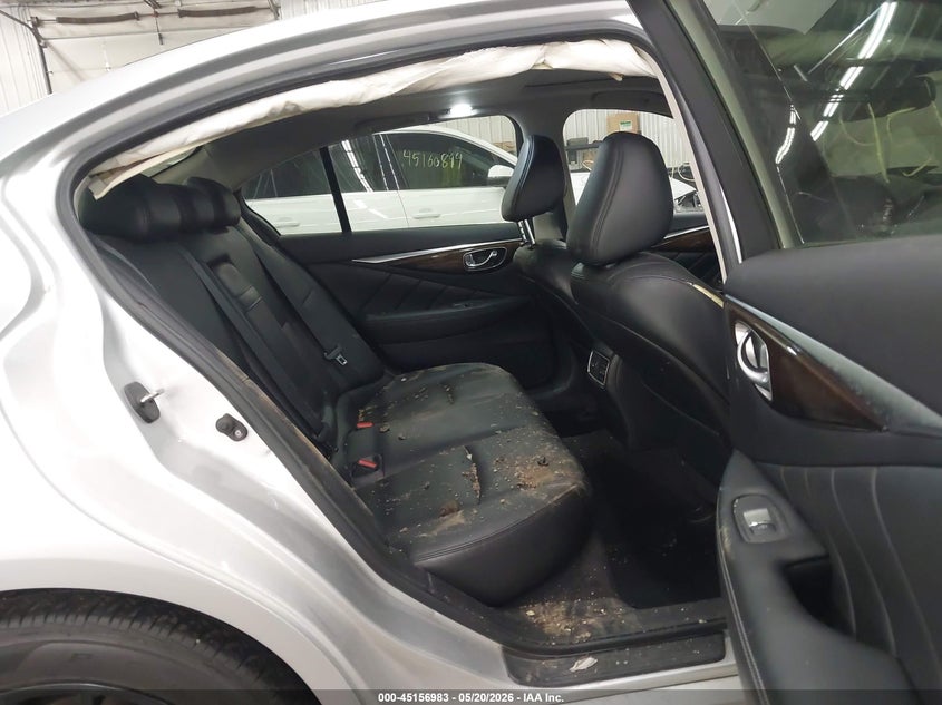 2019 Infiniti Q50 VIN JN1EV7AR8KM554978 IAAI salvage auction — FRONT END, Salvage (Minnesota), sold $2,300 on 2026-07-28 (photo 8)