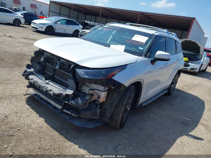 2022 Toyota Highlander VIN 5TDGARAH8NS514901 IAAI salvage auction — ALL OVER, Original (Texas), sold $5,400 on 2026-07-28 (photo 2)