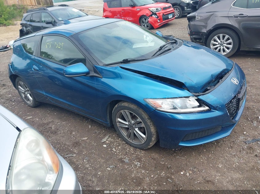 2013 Honda Cr-z VIN JHMZF1D49DS002721 IAAI salvage auction — FRONT & REAR, Prior Salvage (Minnesota), sold $775 on 2026-07-15 (photo 1)