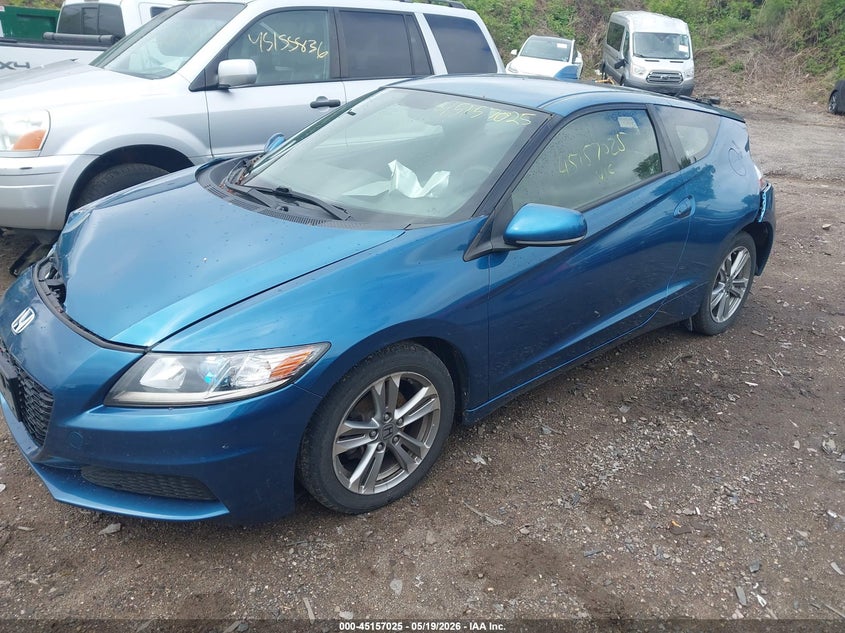 2013 Honda Cr-z VIN JHMZF1D49DS002721 IAAI salvage auction — FRONT & REAR, Prior Salvage (Minnesota), sold $775 on 2026-07-15 (photo 2)