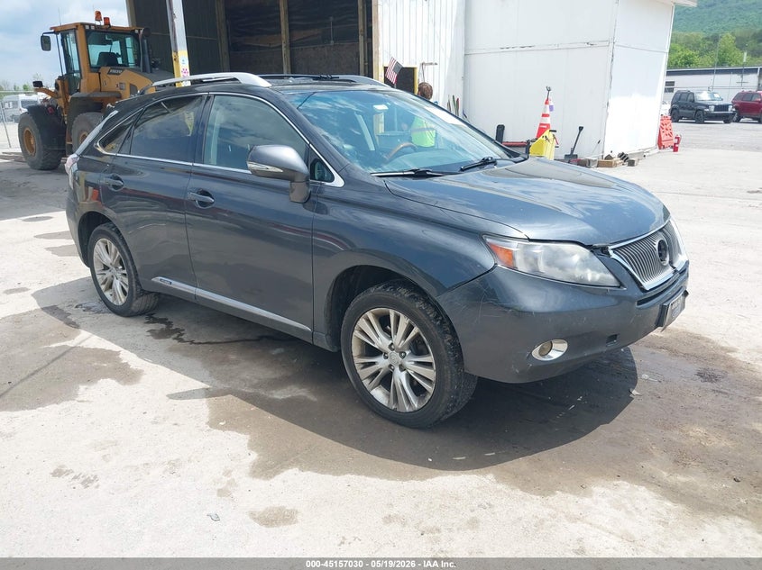 2010 Lexus Rx 450h VIN JTJBC1BAXA2018231 IAAI salvage auction — REAR END, Salvage (Pennsylvania), sold $1,500 on 2026-07-22 (photo 1)