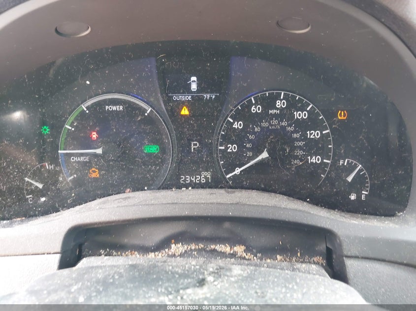 2010 Lexus Rx 450h VIN JTJBC1BAXA2018231 IAAI salvage auction — REAR END, Salvage (Pennsylvania), sold $1,500 on 2026-07-22 (photo 7)