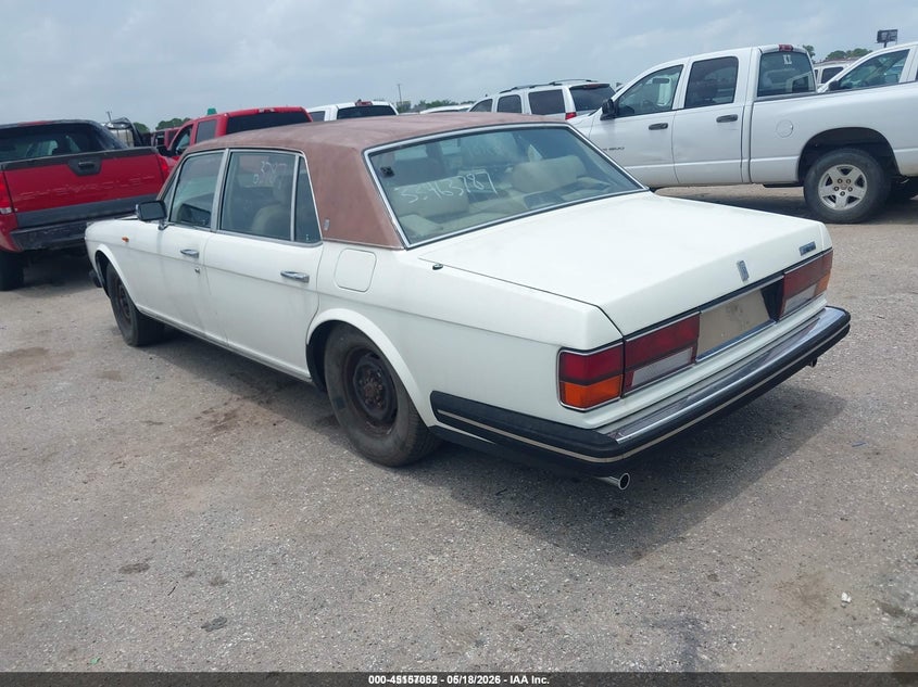 1986 Rolls-royce Silver spur VIN SCAZN42A5GCX14809 IAAI salvage auction — LEFT FRONT, Salvage (Idaho), sold $675 on 2026-07-08 (photo 3)