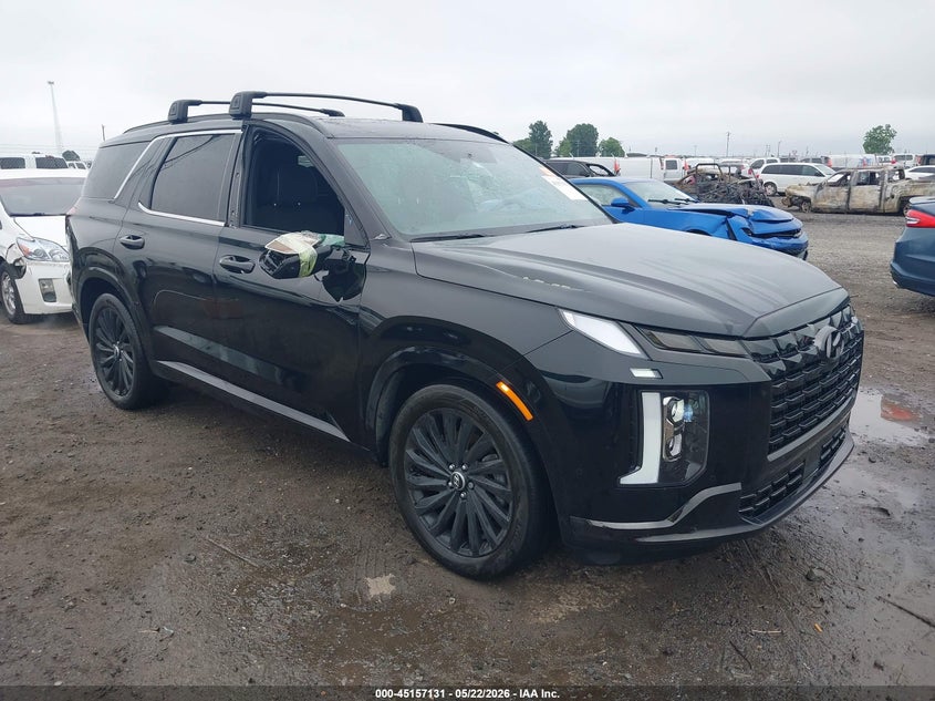 2024 Hyundai Palisade VIN KM8R7DGE2RU693845 IAAI salvage auction — RIGHT SIDE, Salvage (Arkansas), sold $19,100 on 2026-07-08 (photo 1)