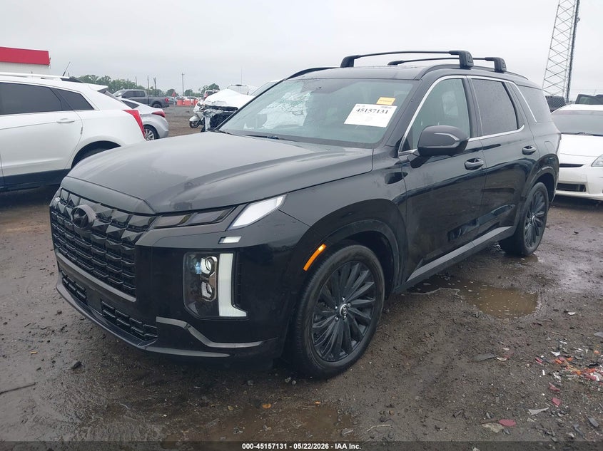 2024 Hyundai Palisade VIN KM8R7DGE2RU693845 IAAI salvage auction — RIGHT SIDE, Salvage (Arkansas), sold $19,100 on 2026-07-08 (photo 2)