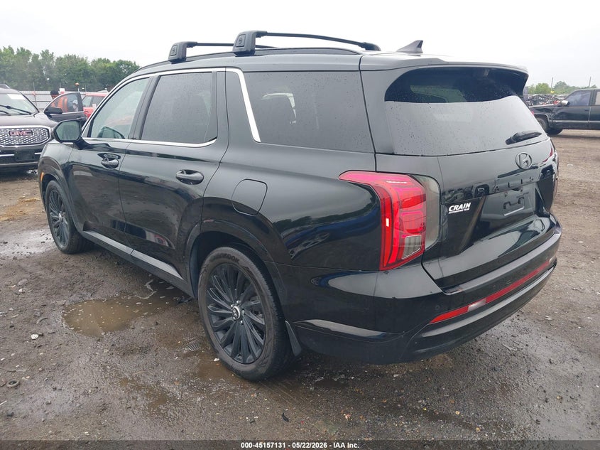 2024 Hyundai Palisade VIN KM8R7DGE2RU693845 IAAI salvage auction — RIGHT SIDE, Salvage (Arkansas), sold $19,100 on 2026-07-08 (photo 3)