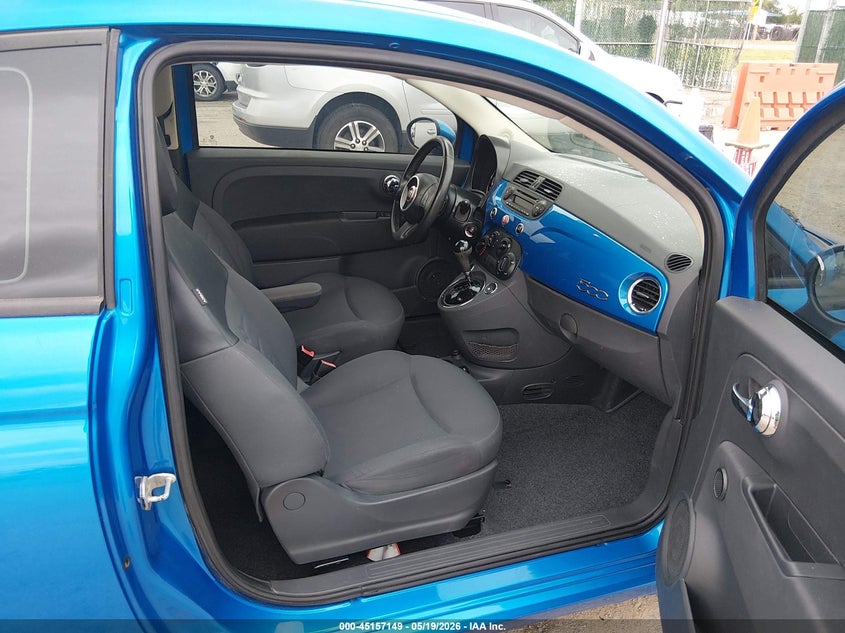 2015 Fiat 500 VIN 3C3CFFAR2FT570707 IAAI salvage auction — LEFT FRONT, Salvage (Kansas), sold $1,050 on 2026-08-07 (photo 5)