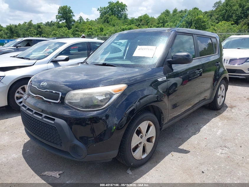 2016 Kia Soul VIN KNDJN2A27G7281037 IAAI salvage auction — REAR END, Salvage (Louisiana), sold $700 on 2026-07-07 (photo 2)