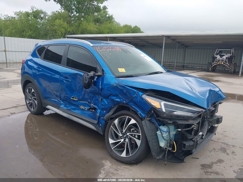 2020 Hyundai Tucson VIN KM8J33AL2LU272970 IAAI salvage auction — RIGHT SIDE, Original (Texas), sold $3,175 on 2026-07-29 (photo 1)