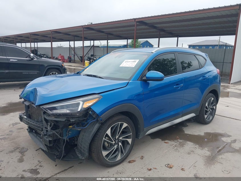 2020 Hyundai Tucson VIN KM8J33AL2LU272970 IAAI salvage auction — RIGHT SIDE, Original (Texas), sold $3,175 on 2026-07-29 (photo 2)