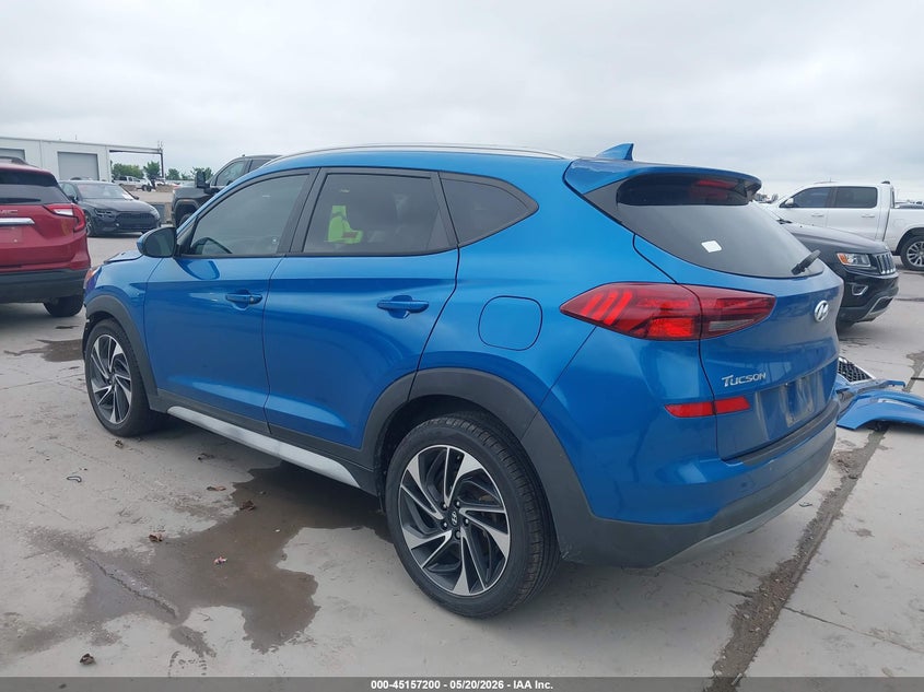 2020 Hyundai Tucson VIN KM8J33AL2LU272970 IAAI salvage auction — RIGHT SIDE, Original (Texas), sold $3,175 on 2026-07-29 (photo 3)