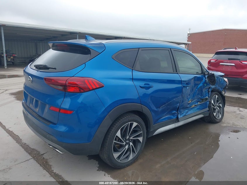 2020 Hyundai Tucson VIN KM8J33AL2LU272970 IAAI salvage auction — RIGHT SIDE, Original (Texas), sold $3,175 on 2026-07-29 (photo 4)
