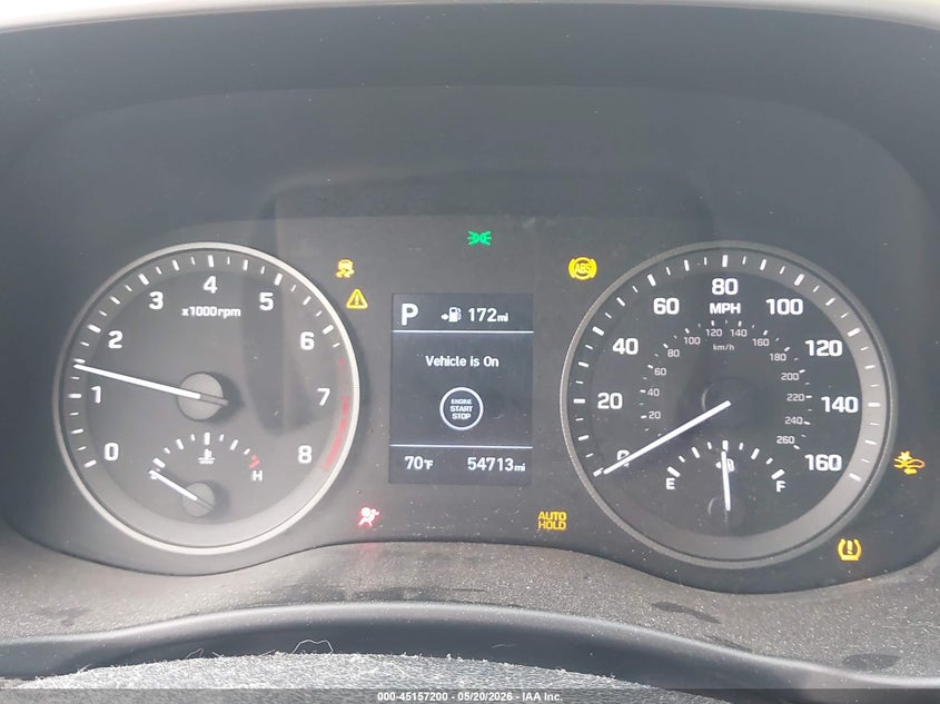 2020 Hyundai Tucson VIN KM8J33AL2LU272970 IAAI salvage auction — RIGHT SIDE, Original (Texas), sold $3,175 on 2026-07-29 (photo 7)